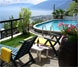 Pool mit Panoramasicht Ferienwohnungen Casa Rina